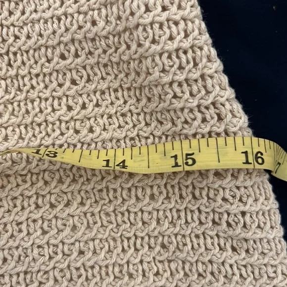 Zara  Cream Crochet Shorts Size S - Picture 9 of 12